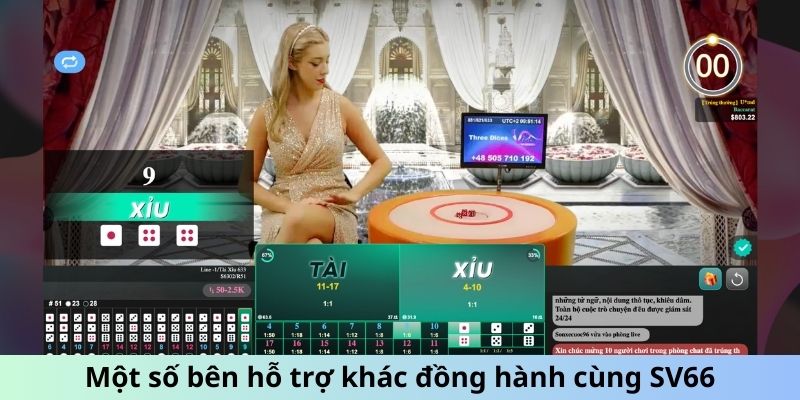 Một số bên hỗ trợ khác đồng hành cùng SV66